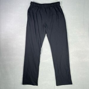 Orvis Track Pants Men Large Black‎ Joggers Running CozyCore